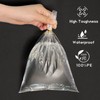 WIKDAY Clear Gift Bags 10 PCS 24x30 Inches Large Cellophane