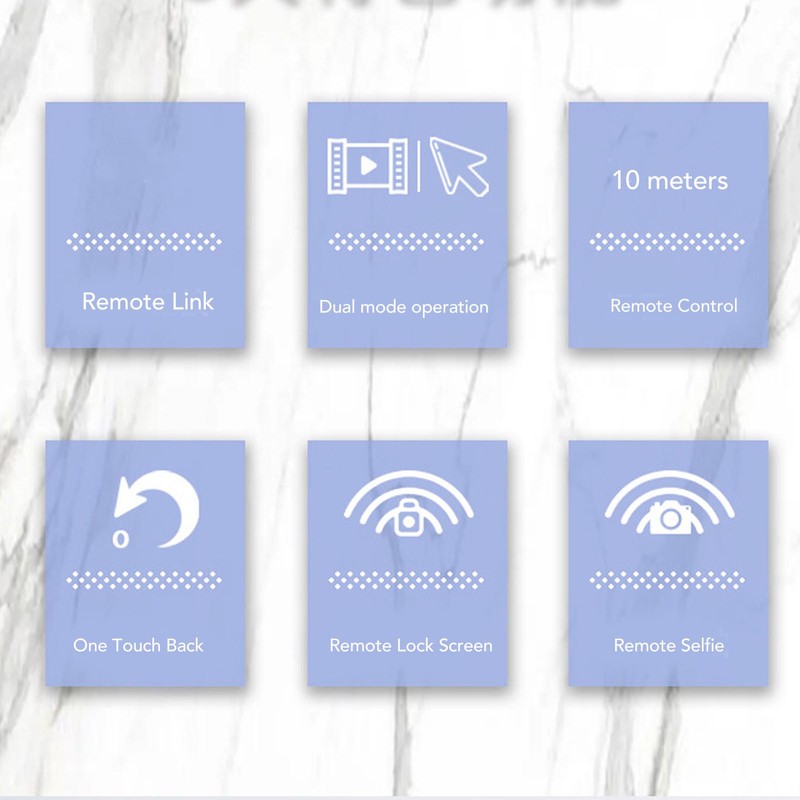 Remote Control Ring Cell Phone Bluetooth Remote Control Camera Shutter