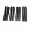 4PCS Car Rear Lower Spoiler Sporty Universal Rear Bumper Chassis