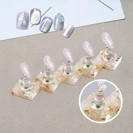 Nail Stand - Nail Holder for Display Painting,Reusable Artificial Storage Display for Art Practice Enthusiast Beginner Women Home Salon Use