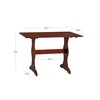 Linon Chelsea Walnut Table