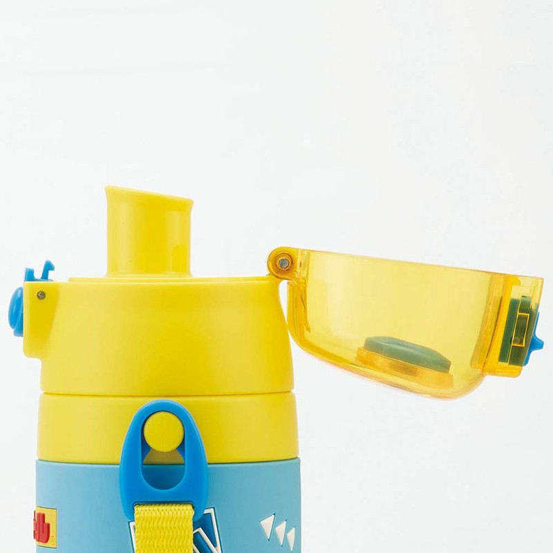 Skater SDPV5-A Children's Stainless Steel Direct Drinking 3D Water Bottle,