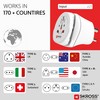 SKROSS Country Adapter Combo World to India