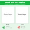 Thermal Printer Paper 8.5 x 11 Inch, A4 Folding Thermal