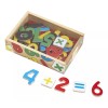 Melissa Y Doug Numeros Niño Niña 37 Pzas Madera Imanes