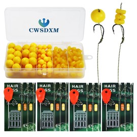 Carp Fishing Hair Rigs Baits Carp Rigs Kit Fishing Equipment Accessories (#2#4#6#8-206pcs)