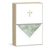 Punch Studio Embellished Note Cards and Envelopes, Cross (46746)