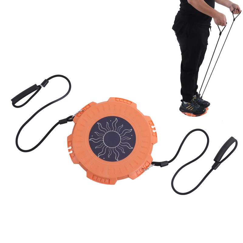 Waist Twisting Disc with Pull Rope Aerobic Exercise Board Body