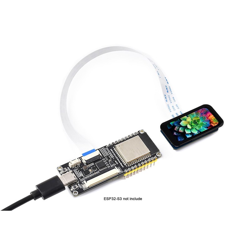 1.47 inch Touch LCD Display Module, 172 x 320 IPS