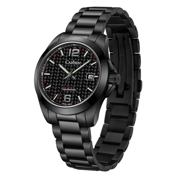 CADISEN C8197, all black, Bracelet Type