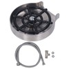 Kitchen Sink Glass Rinser Bar High Pressure Automatic Cup Washer