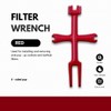 Juglok 4 - sided pop - up drain filter wrench,