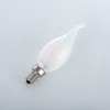 Frosted LED Candelabra Bulbs 60 Watt Flame Tip Chandelier Light
