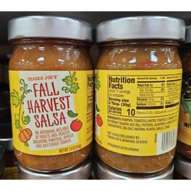 Trader Joe Fall Harvest Salsa 12oz 340g (Two Jars)
