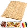 12 Inch Bamboo Skewers 200 PCS Barbecue Skewers for Grilling