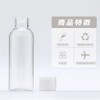 LKCCTK Travel Bottles 100ml 10 pcs Transparent Mini Bottles Travel
