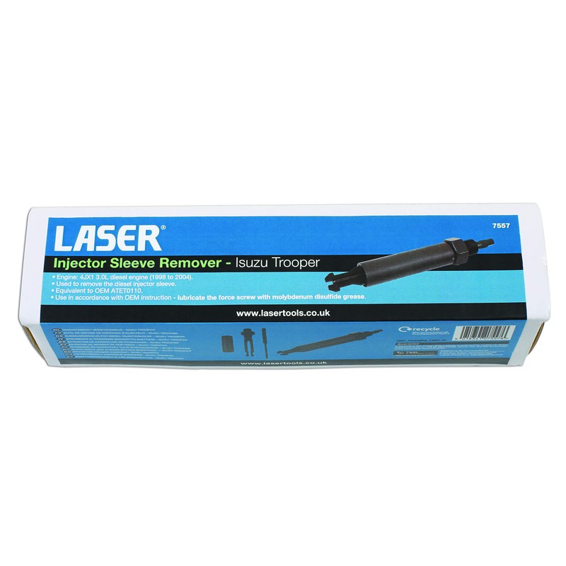 Laser 7557 Injector Sleeve Remover - for Isuzu Trooper