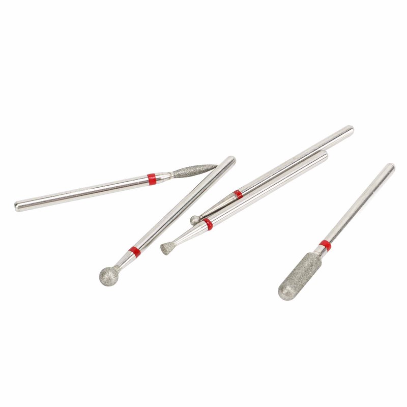 5 Type Nail Art Manicure Drill Bits Nail Drill Bits