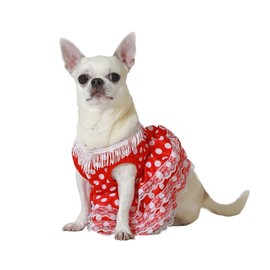 BigBuy Pets Costume for Dog, Size S Flamenco Dancer