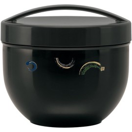Skater (Skater) Donburi-style Lunch Box, Diameter 136×121mm, 840ml Large Capacity, Cafe Donburi, Two-Tier, Stylish, for Commuting, Made in Japan, PDN9_194320