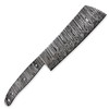 Hercules Knives Custom Hand Forged Damascus Steel Blank Blade Nakiri