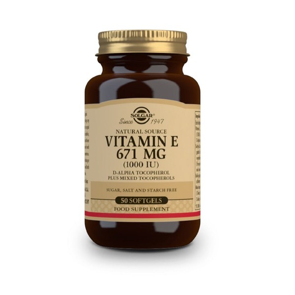 Solgar Vitamin E 1000iu Mixed