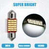 X AUTOHAUX LED Festoon Light White 41mm 211 212 33SMD