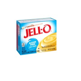 Vanilla Sugar Free Jello Instant Pudding, 1.5 Ounce (4 Pack)