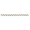 Gem Stone King Men’s Diamond Tungsten Bracelet with Shiny Gold