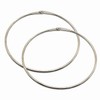 Landrain Pack of 2 Large Key Rings 150 mm Key