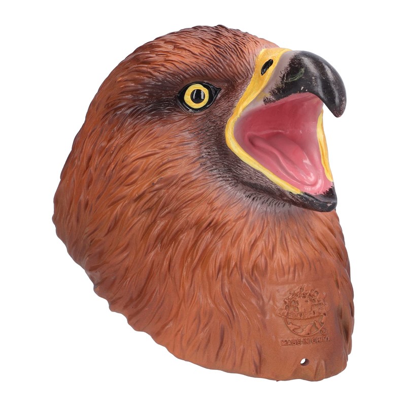 Bald Eagle Hand Puppet Realistic Open Movable Mouth Interactive Bird