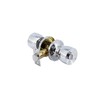 Yale Bathroom KNOB Set Chrome