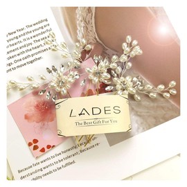 Bridal Hair Pins - 3pcs Fashion Retro Elegant Ladies Pearl Rhinestone Hair Accessories for Wedding Bridal Jewelry Bridal Hair Accessories Headpiece Wedding Accessories (3PCS)