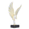 Eagle Abstract Figurine Decorative Resin Geometric Surface Animal Wing Sculpture