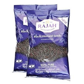Rajah Black Mustard Seeds (2 x 100g)