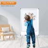VIZ-PRO Magnetic Portable Easel Dry Erase Board, Flipchart Easel Stand