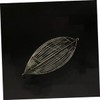 Gatuida Stainless Steel Olive Shape Bait Cage Fishing Trap for