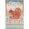 2 x Ulster Weavers Woodland Fox & Squirrel Floral Flowers