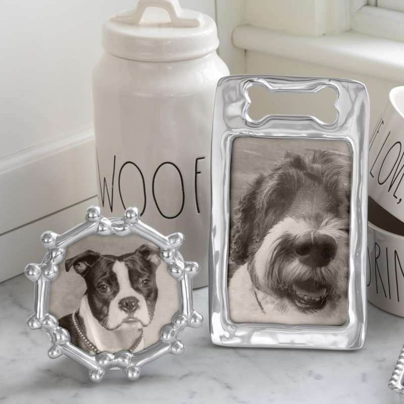 Mariposa Open Dog Bone 4X6 Frame | Silver | Brillante