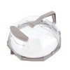 Microwave Splash Heating Cover PC Food Splatter Guard with Extension