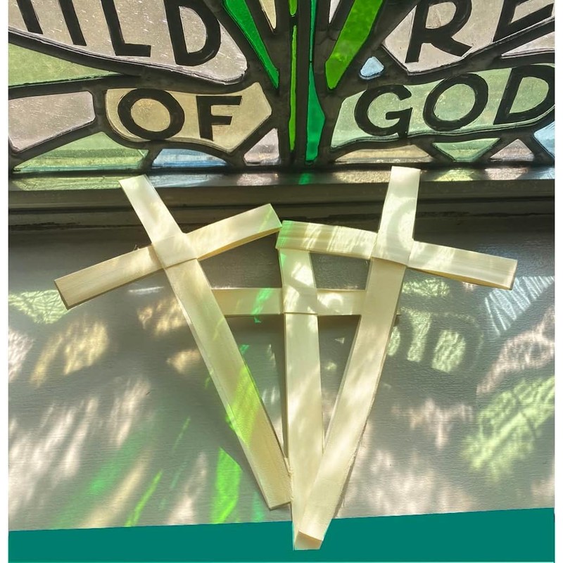 F.A. Dumont Hand Made Palm Sunday Palm Crosses - Pack