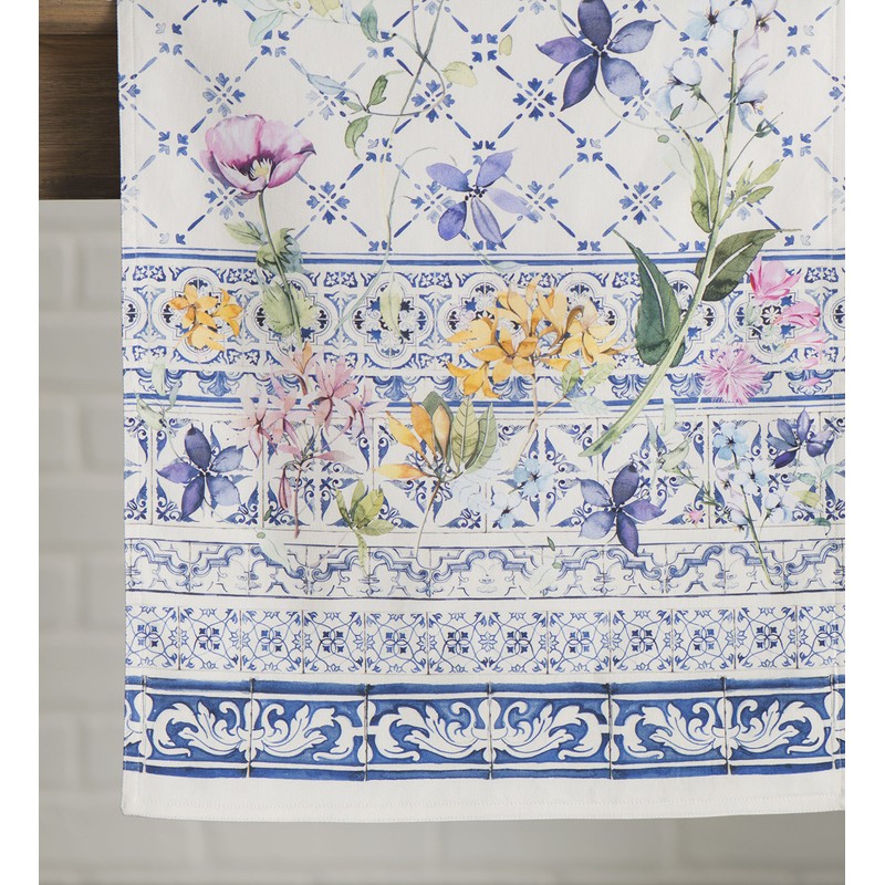 Maison d' Hermine Tablerunners 100% Cotton Decorative Easter Tablerunner Washable