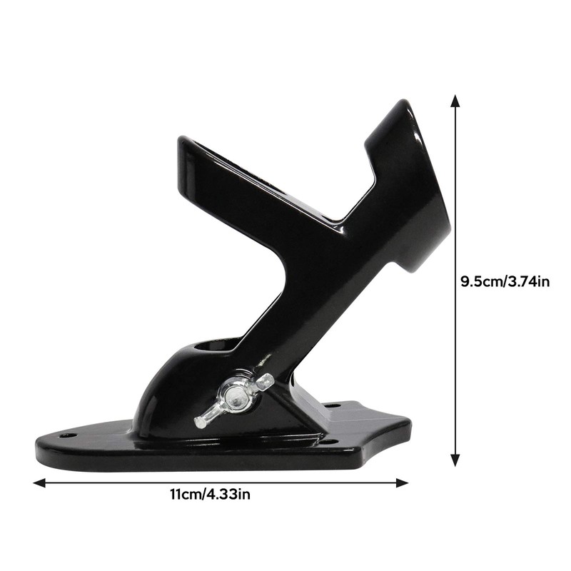 ValueHall Flag Pole Holder Aluminum Alloy Flag Pole Bracket Wall