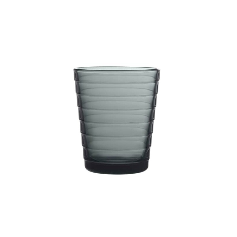 Vasos Set of 2 220 ml Dark Grey