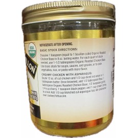 Better Than Bouillon 21oz Better Than Bouillon Organic Roasted Chicken Base – Reduced Sodium - Organic Roasted Chicken Base, Reduced Sodium 21oz