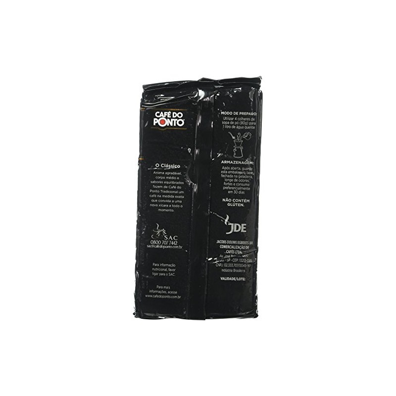Cafe Do Ponto Coffee - Tradicional- 17.6 , One Pack