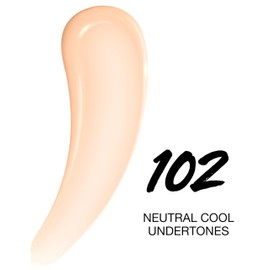 Maybelline Super Stay Lumi-Matte Foundation, Lightweight and Buildable Full Coverage Foundation Makeup For Up To 30HR Wear, 102, 1 Count