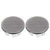 uxcell 2Pcs Sink Overflow Cover Basin Trim Copper Overflow Rings