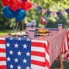 Funnymoom 74 Pcs 4th of July Patriotic Party Supplies Includes
