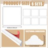 6 Set Accent Wall Molding Kit Premade Wainscoting Panels Wall